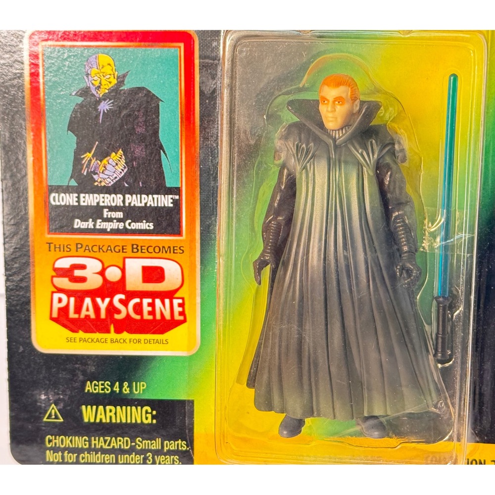 Star Wars  Kenner Collection Clone Emperor Palpatine Action Figure new old stock